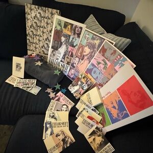 Taylor Swift Eras Tour official blue crewneck NWT and VIP package